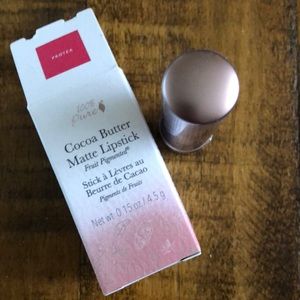 100% Pure Cocoa Butter Matte Lipstick in Protea.
